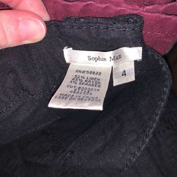 Sophie ad Max size 4 wide leg pant - Picture 2 of 2